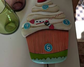 Cute kitchen wall clock