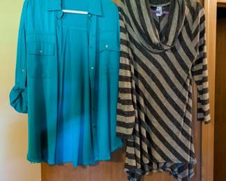 Tops, size L & 2X