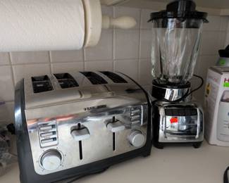 Black & Decker 4 slices toaster & blender