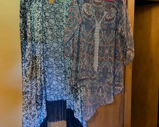 Long Democracy blouses, size L & XL