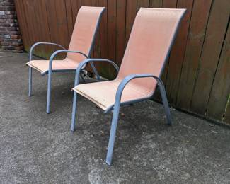 Patio chairs