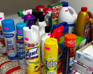 cleaning supplies