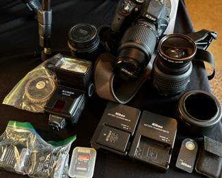 NIKON CAMERA AND SUPPLIES