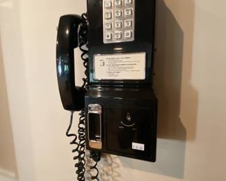 Teleconcepts wall-mounted pay phone