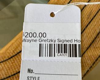 Wayne Gretzky signed hockey stick