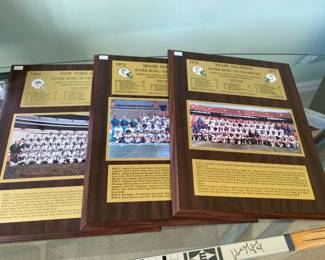 Miami Dolphins plaques