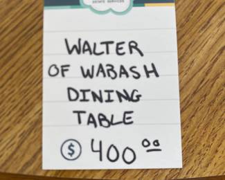Walter of Wabash Dining Table