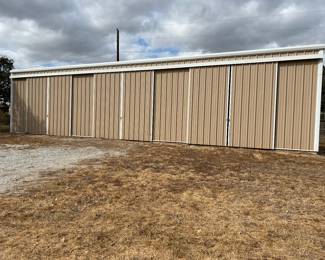 Second metal barn.  TRACTOR NOT FOR SALE