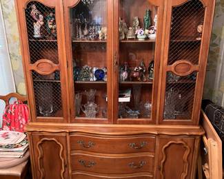 China cabinet/hutch by Bernhardt.