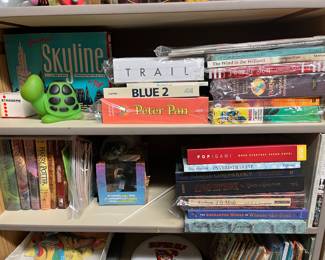 Hundreds of vintage children’s toys and games.