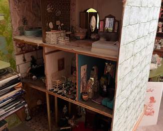 Large vintage dollhouse.