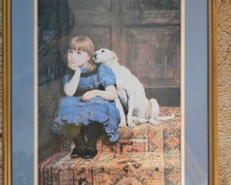 sweet framed picture