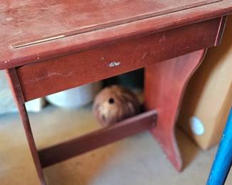 Vintage slender child's desk