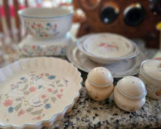 vintage duck dishesi