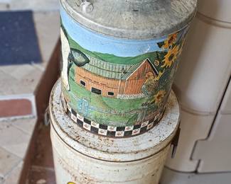 Milk cans 