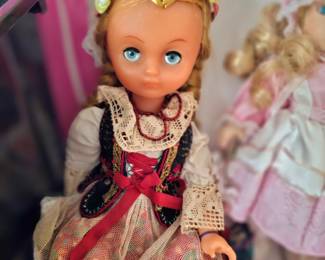 European souvenir doll