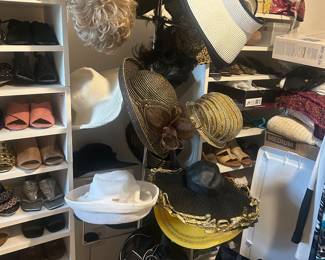 DOZENS OF BEAUTIFUL HATS