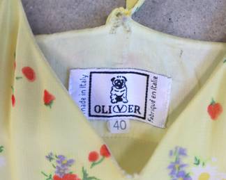 Vintage women's clothing