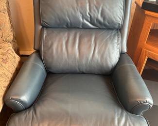 Leather recliner