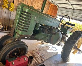 1949 John Deere A tractor 