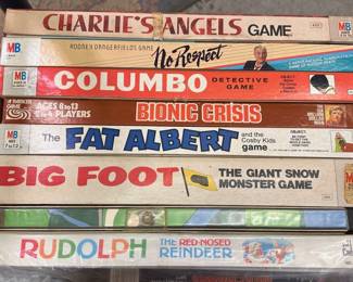 Vintage board games
