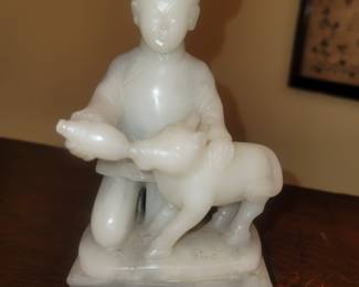 Alabaster Chinese Sculpture