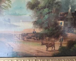 Oil painting by Watkins