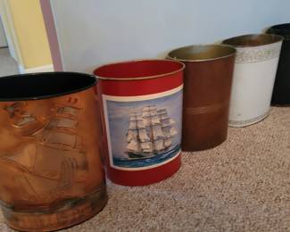 Vintage Waste paper baskets