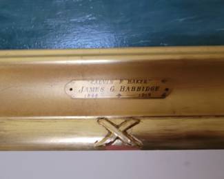 James g. Babbridge oil painting