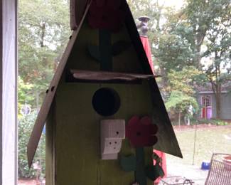 Artist made Birdhouse 