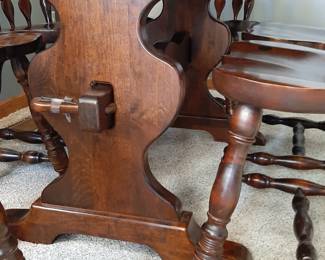 Underneath the Amish Table