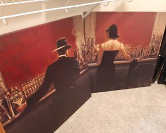 Two Canvas Artwork