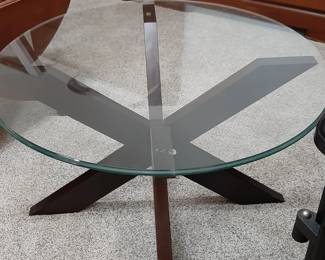 Glass top Table