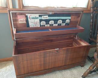 Inside Cedar Chest