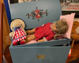 American girl doll with accessories