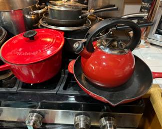 Cuisinart and Staub cast iron