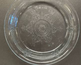 Anchor Hocking Fire King plate