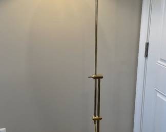 MCM brass floor lamp