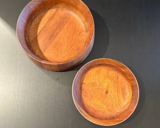 Wood bowls