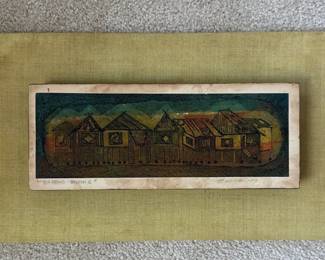 Signed Efren R. Valdes, Barong-Barong