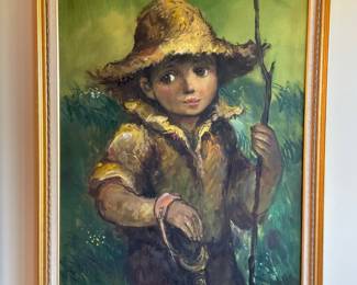 Salvador Cabrera signed painting