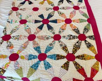 Vintage handmade quilt