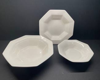 Independense Ironstone serving bowls Japan