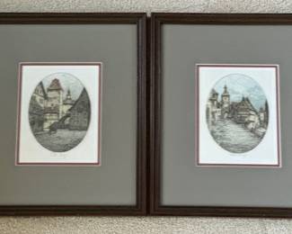 Josef Eidenberger framed artwork