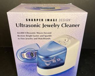 Sharper Image Ultrasonic jewelry cleaner