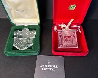 Waterford ornaments