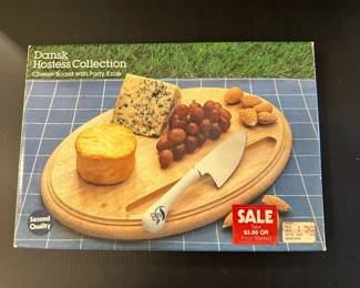 Dansk wood cheese board