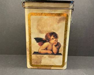 Metal canister Italy