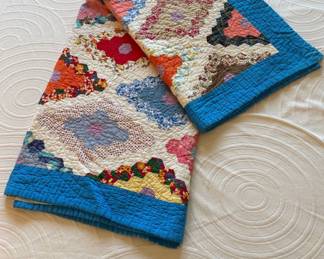 Vintage handmade quilt