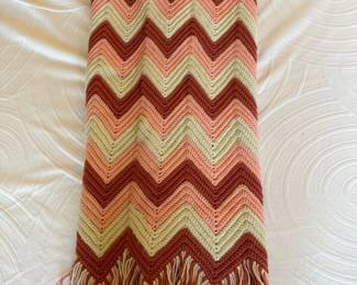 Crochet blanket vintage